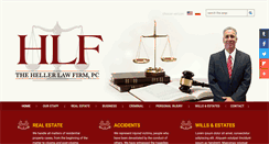 Desktop Screenshot of hellerlawpc.com